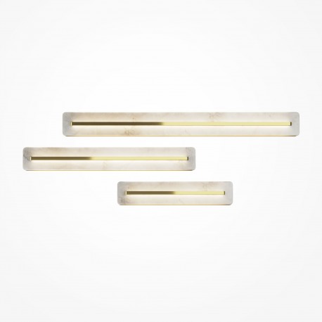 Maytoni Albatre Lampa ścienna LED 250lm 3000K Mosiądz MOD366WL-L14BS3K