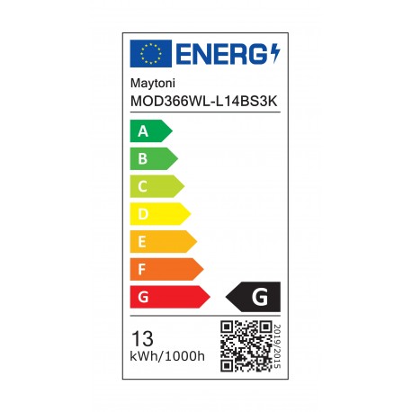 Maytoni Albatre Lampa ścienna LED 250lm 3000K Mosiądz MOD366WL-L14BS3K
