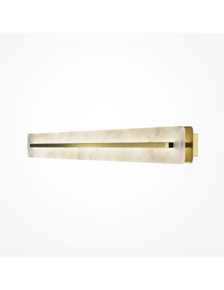 Glamour wall lamps - Maytoni Albatre LED wall lamp 300lm 3000K Brass MOD366WL-L18BS3K. - product kolory-swiatla.pl 4