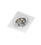 Flush-mounted directional lights - Azzardo SIRO 1 WHITE 1xES111 Recessed White AZ0768 - product 1