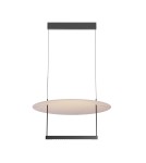 Designer pendant lamps - Maytoni Ambience LED pendant lamp 1400lm 3000K Black MOD280PL-L30B3K1 - product 1