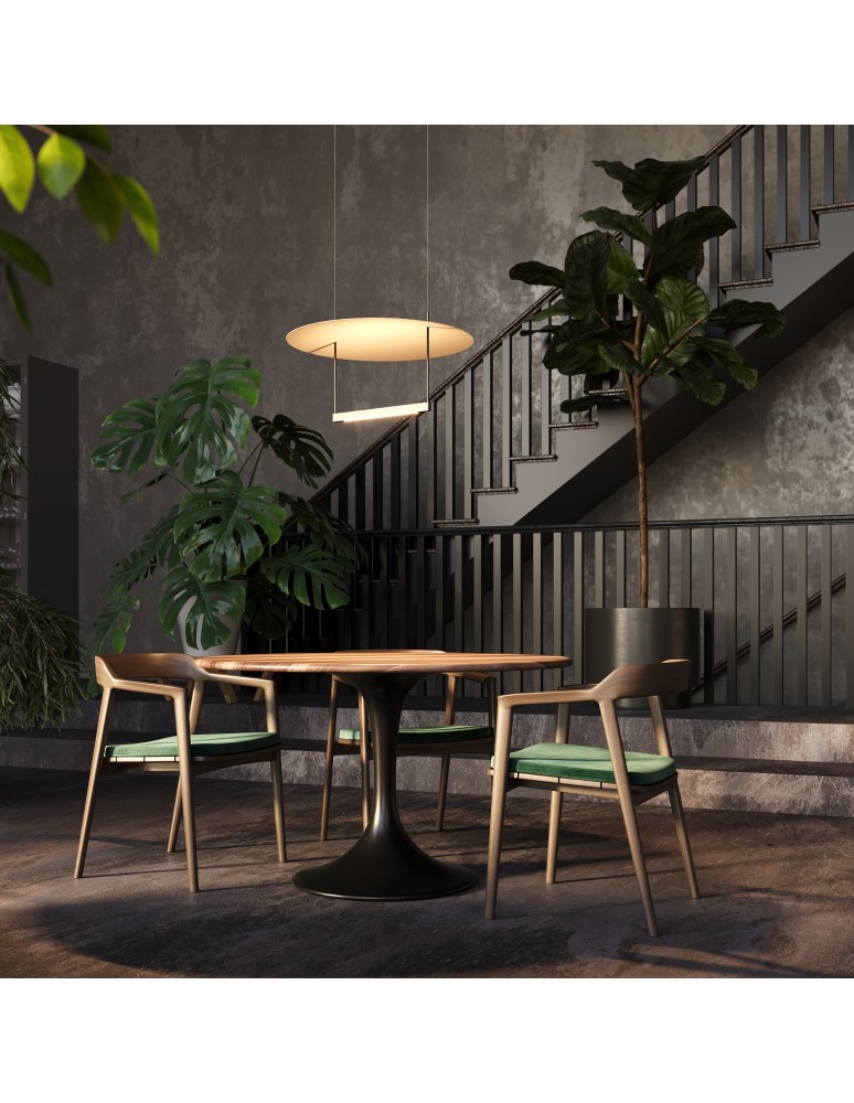 Designer pendant lamps - Maytoni Ambience LED pendant lamp 1400lm 3000K Black MOD280PL-L30B3K1 - product kolory-swiatla.pl 3