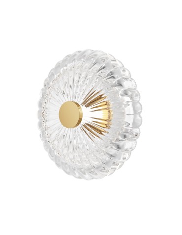 Maytoni Amulet LED wall lamp 360lm 3000K Gold MOD555WL-L4G3K.