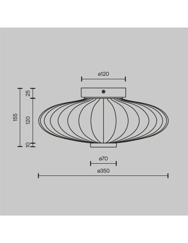 Maytoni Amulet Lampa ścienna LED 360lm 3000K Złoto MOD555WL-L4G3K - produkt 2