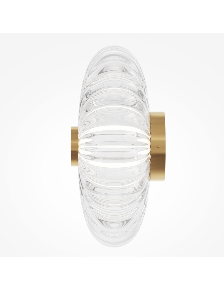 Designer wall lamps - Maytoni Amulet LED wall lamp 360lm 3000K Gold MOD555WL-L4G3K. - product kolory-swiatla.pl 3