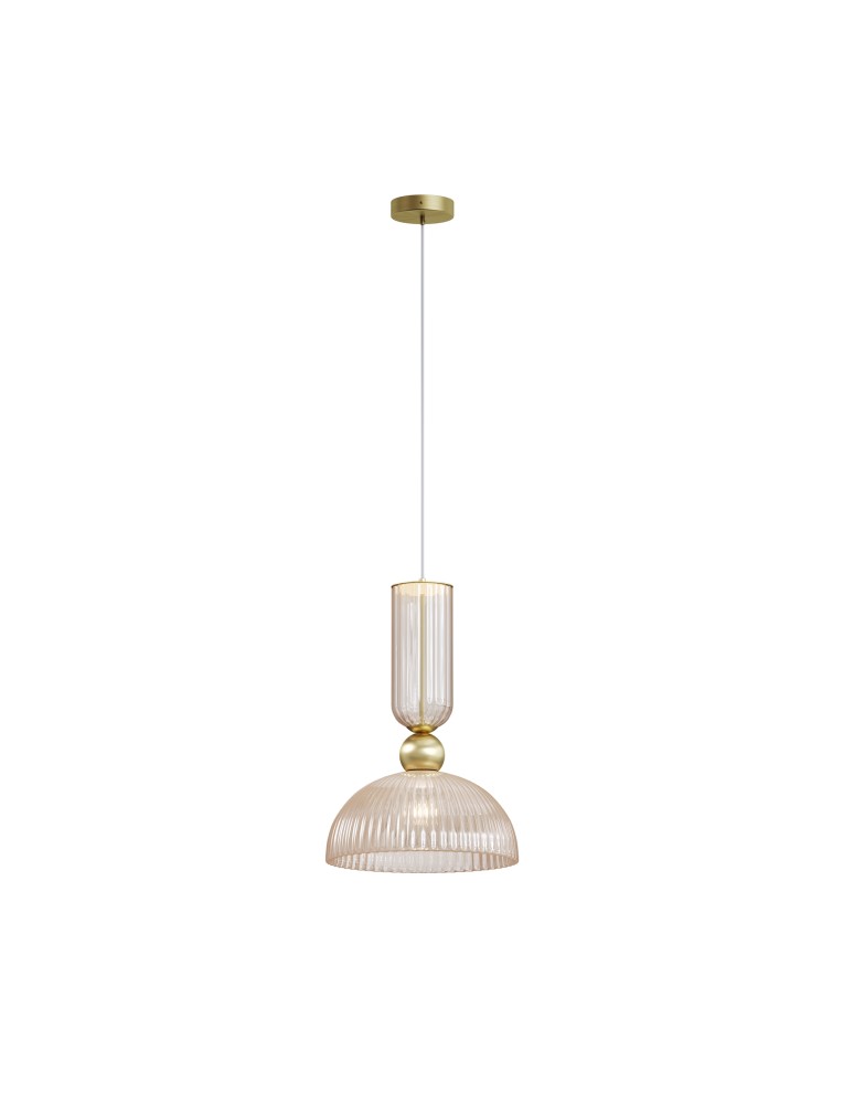 Single pendant lamps - Maytoni Antic Pendant Lamp 1xE27, LED 510lm 2700K Gold MOD302PL-01CG1 - product kolory-swiatla.pl 1