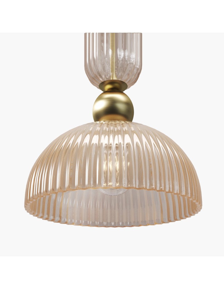 Single pendant lamps - Maytoni Antic Pendant Lamp 1xE27, LED 510lm 2700K Gold MOD302PL-01CG1 - product kolory-swiatla.pl 4