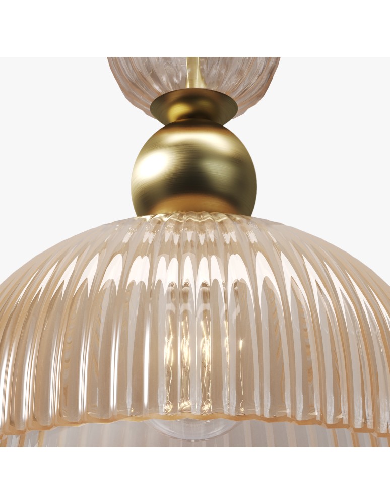 Single pendant lamps - Maytoni Antic Pendant Lamp 1xE27, LED 510lm 2700K Gold MOD302PL-01CG1 - product kolory-swiatla.pl 5