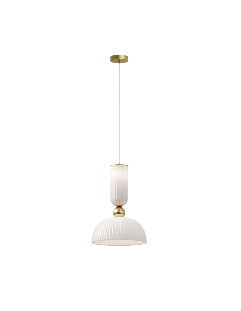 Single pendant lamps - Maytoni Antic Pendant Lamp 1xE27, LED 510lm 2700K Gold MOD302PL-01W1 - product kolory-swiatla.pl 1