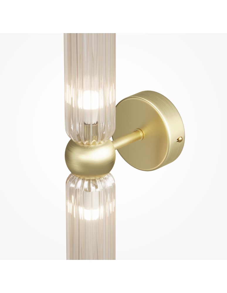 Double wall lamps - Maytoni Antic Wall lamp 2xG9 Gold MOD302WL-02CG1 - product kolory-swiatla.pl 4