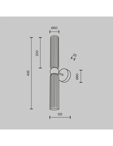 Maytoni Antic Lampa ścienna 2xG9 Złoto MOD302WL-02GR1 - produkt 2