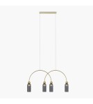 Pendant lamps over the island - Maytoni Antic Pendant Lamp 4xE14 Gold MOD302PL-04GR - product 5
