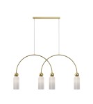 Pendant lamps over the island - Maytoni Antic Pendant Lamp 4xE14 Gold MOD302PL-04W - product 1