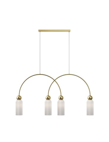 Maytoni Antic Pendant Lamp 4xE14 Gold MOD302PL-04W