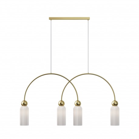 Maytoni Antic Lampa wisząca 4xE14 Złoto MOD302PL-04W