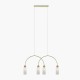 Maytoni Antic Lampa wisząca 4xE14 Złoto MOD302PL-04W