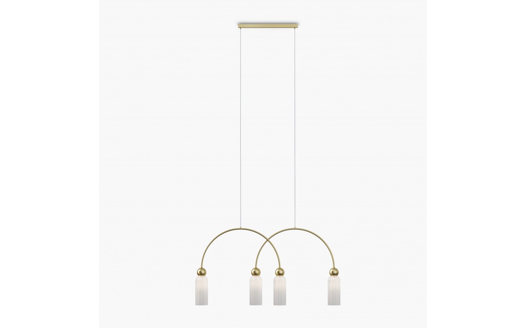 Maytoni Antic Lampa wisząca 4xE14 Złoto MOD302PL-04W