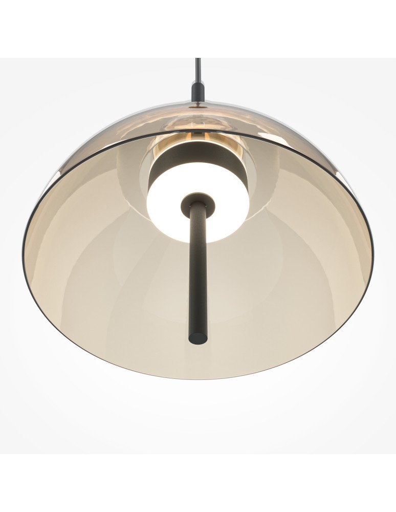 Single pendant lamps - Maytoni Bangkok LED pendant lamp 1500lm 3000K Black MOD185PL-L12CG3K1 - product kolory-swiatla.pl 5