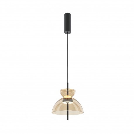 Maytoni Bangkok Lampa wisząca LED 1500lm 3000K Czarny MOD185PL-L12CG3K2