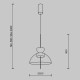 Maytoni Bangkok Lampa wisząca LED 1500lm 3000K Czarny MOD185PL-L12CG3K2