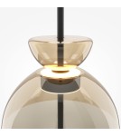 Single pendant lamps - Maytoni Bangkok LED pendant lamp 1500lm 3000K Black MOD185PL-L12CG3K2 - product 6