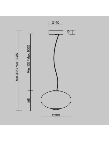 Maytoni Bruma LED pendant lamp 1500lm 2700K Chrome MOD397PL-L12CH2.7K - product 2