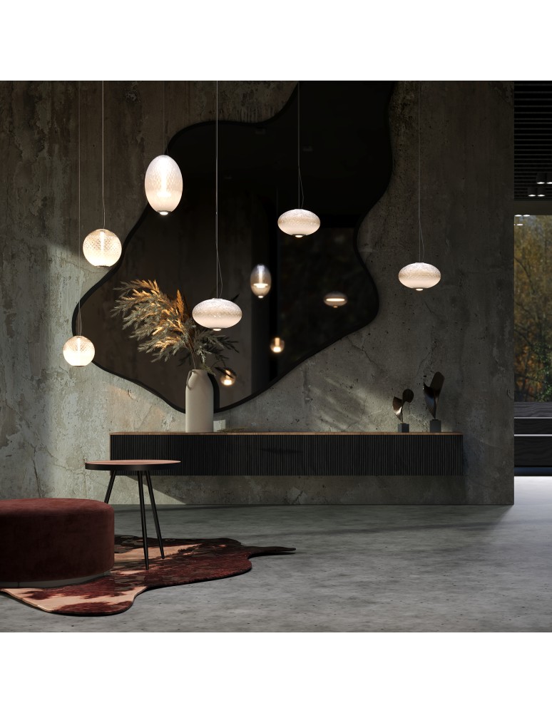 Single pendant lamps - Maytoni Bruma LED pendant lamp 1500lm 2700K Chrome MOD397PL-L12CH2.7K - product kolory-swiatla.pl 3