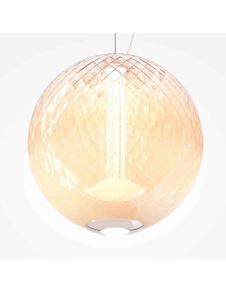 Single pendant lamps - Maytoni Bruma LED pendant lamp 2000lm 2700K Chrome MOD397PL-L15CH2.7K - product kolory-swiatla.pl 6