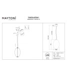 Single pendant lamps - Maytoni Bruma LED pendant lamp 2500lm 2700K Chrome MOD397PL-L19CH2.7K - product 8