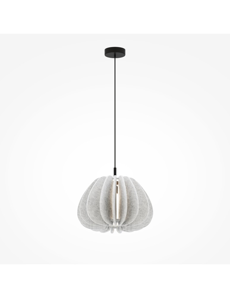Single pendant lamps - Maytoni Cambio Pendant Lamp 1xE27 Black MOD398PL-01S - product kolory-swiatla.pl 5