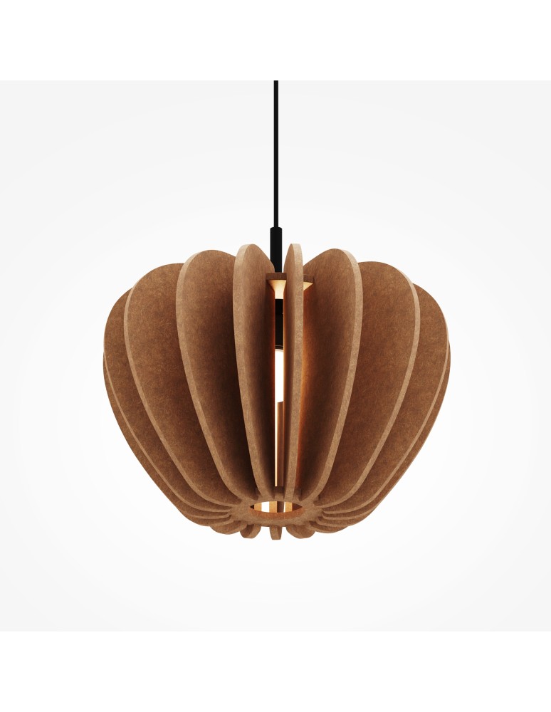 Single pendant lamps - Maytoni Cambio Pendant Lamp 1xE27 Black MOD398PL-01BR - product kolory-swiatla.pl 6
