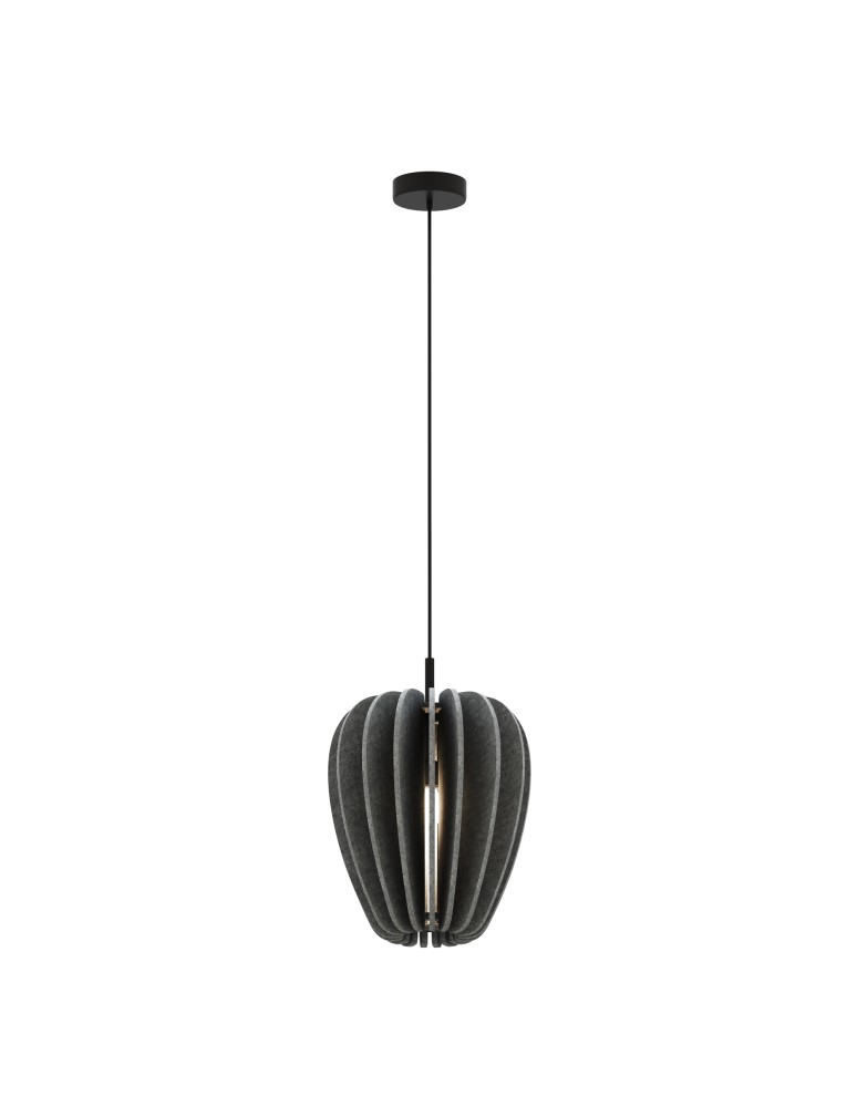 Single pendant lamps - Maytoni Cambio Pendant Lamp 1xE27 Black MOD398PL-01GR - product kolory-swiatla.pl 1