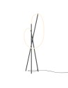 Maytoni Crochet LED Floor Lamp 2500lm 3000K Black MOD369FL-L36B3K.