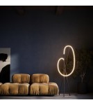 Floor lamps - Maytoni Crochet LED Floor Lamp 2500lm 3000K Black MOD369FL-L36B3K. - product 3