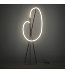 Floor lamps - Maytoni Crochet LED Floor Lamp 2500lm 3000K Black MOD369FL-L36B3K. - product 6
