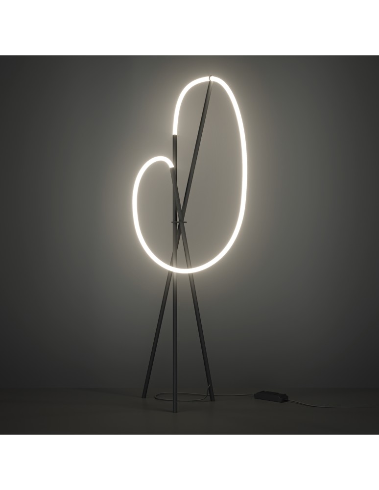 Floor lamps - Maytoni Crochet LED Floor Lamp 2500lm 3000K Black MOD369FL-L36B3K. - product kolory-swiatla.pl 6