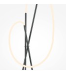 Floor lamps - Maytoni Crochet LED Floor Lamp 2500lm 3000K Black MOD369FL-L36B3K. - product 7