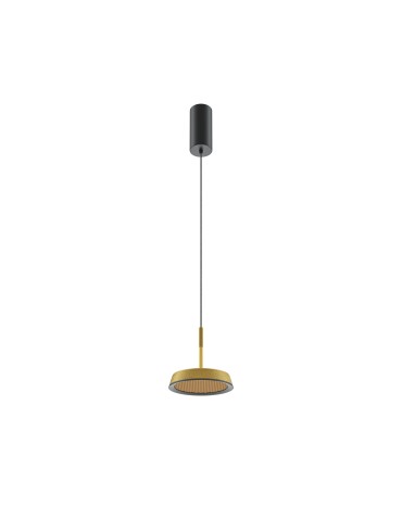 Maytoni El LED pendant lamp 700lm 3000K Black MOD041PL-L15G3K