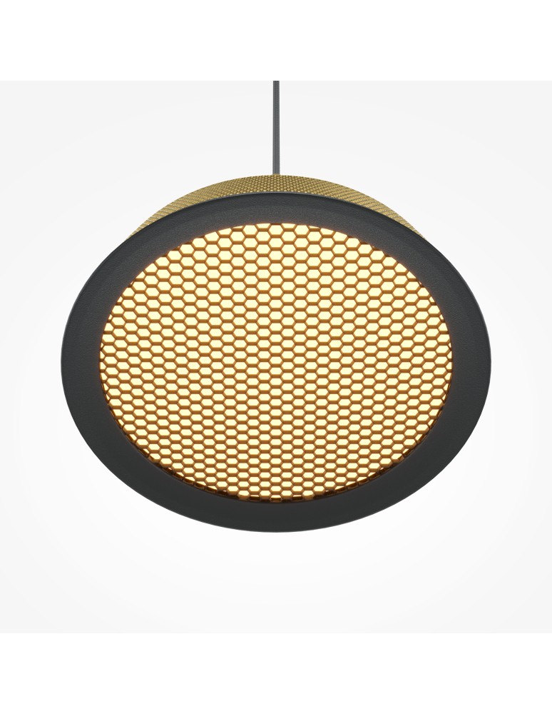 Single pendant lamps - Maytoni El LED pendant lamp 700lm 3000K Black MOD041PL-L15G3K - product kolory-swiatla.pl 5