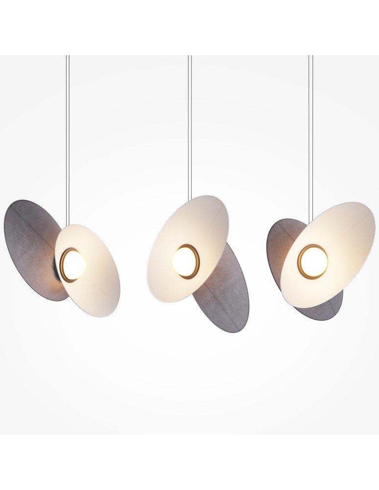 Designer pendant lamps - Maytoni Evolution LED pendant lamp 350lm 3000K Black MOD396PL-L10BL3K - product kolory-swiatla.pl 4