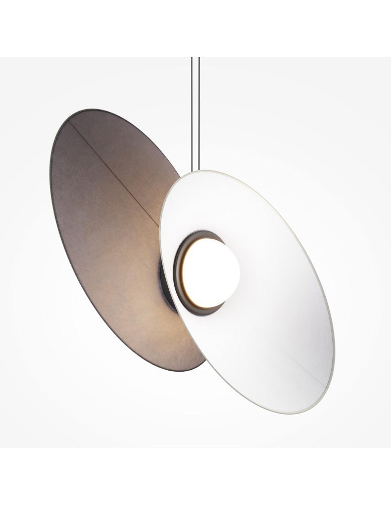 Designer pendant lamps - Maytoni Evolution LED pendant lamp 350lm 3000K Black MOD396PL-L10BL3K - product kolory-swiatla.pl 6