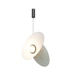 Designer pendant lamps - Maytoni Evolution LED pendant lamp 400lm 3000K Black MOD396PL-L10GR3K - product 1