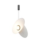 Designer pendant lamps - Maytoni Evolution LED pendant lamp 500lm 3000K Black MOD396PL-L10W3K - product 1