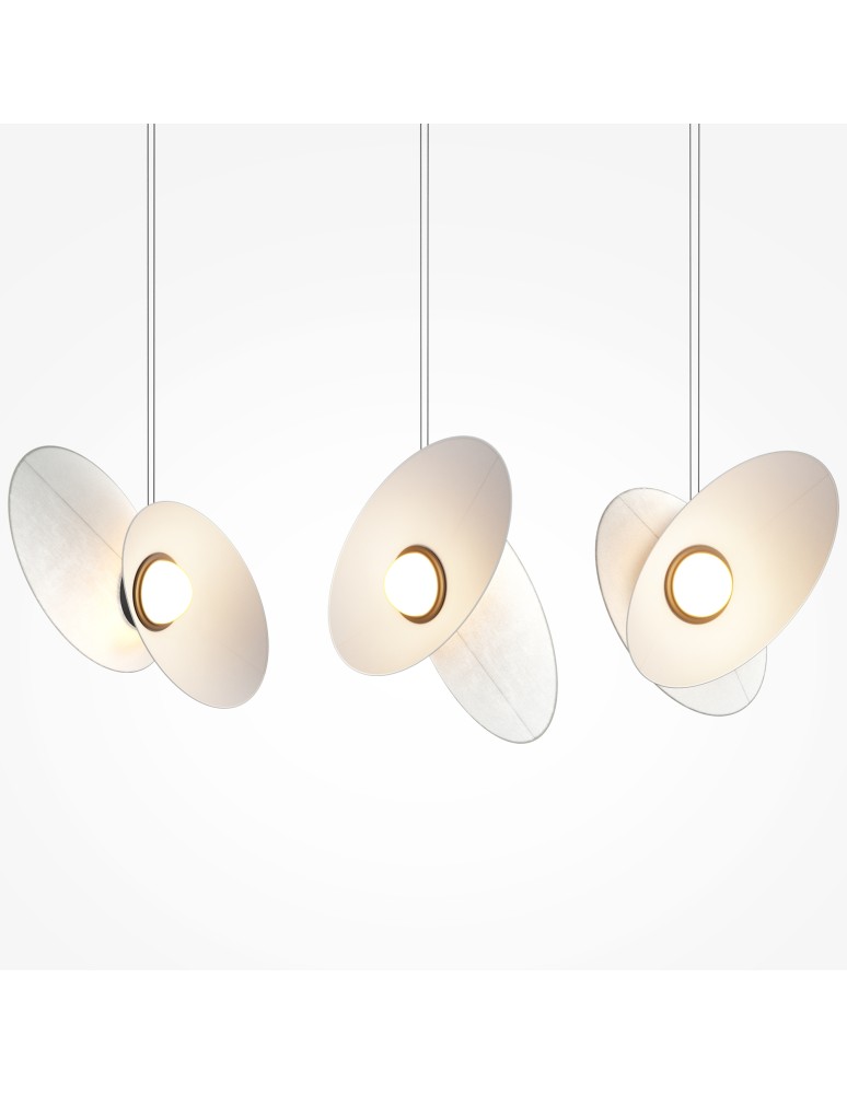 Designer pendant lamps - Maytoni Evolution LED pendant lamp 500lm 3000K Black MOD396PL-L10W3K - product kolory-swiatla.pl 4