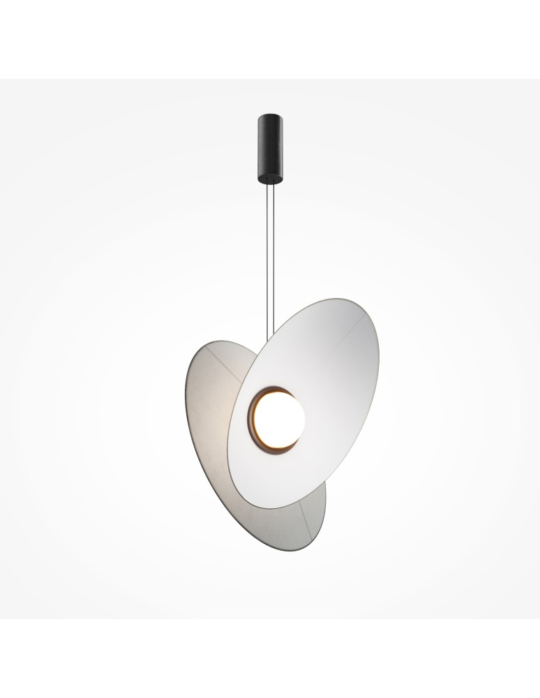 Designer pendant lamps - Maytoni Evolution LED pendant lamp 500lm 3000K Black MOD396PL-L10W3K - product kolory-swiatla.pl 5