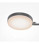LED pendant lamps - Maytoni Fad LED ceiling lamp 800lm 3000K Black MOD070CL-L15B3K1. - product 6