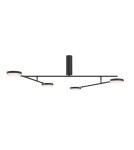 LED ceiling lamps - Maytoni Fad LED ceiling lamp 1450lm 3000K Black MOD070CL-L30B3K. - product 1