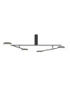 Maytoni Fad LED ceiling lamp 1450lm 3000K Black MOD070CL-L30B3K.