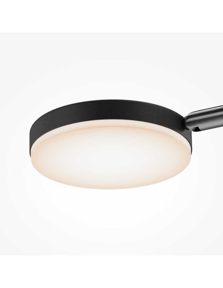 LED ceiling lamps - Maytoni Fad LED ceiling lamp 1450lm 3000K Black MOD070CL-L30B3K. - product kolory-swiatla.pl 5