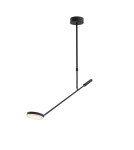 LED pendant lamps - Maytoni Fad LED ceiling lamp 500lm 3000K Black MOD070CL-L8B3K. - product 1